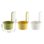 Creative Kitchen Sink Hanging Strainer Basket Detachable Openable Bottom Cover Kitchen Garbage Filter Quickly Drain Clean Rack