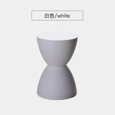 Fashion Nordic Creative Modern Simple Bench Foot stool Round stool Thickened Plastic Round Stool Home Dector