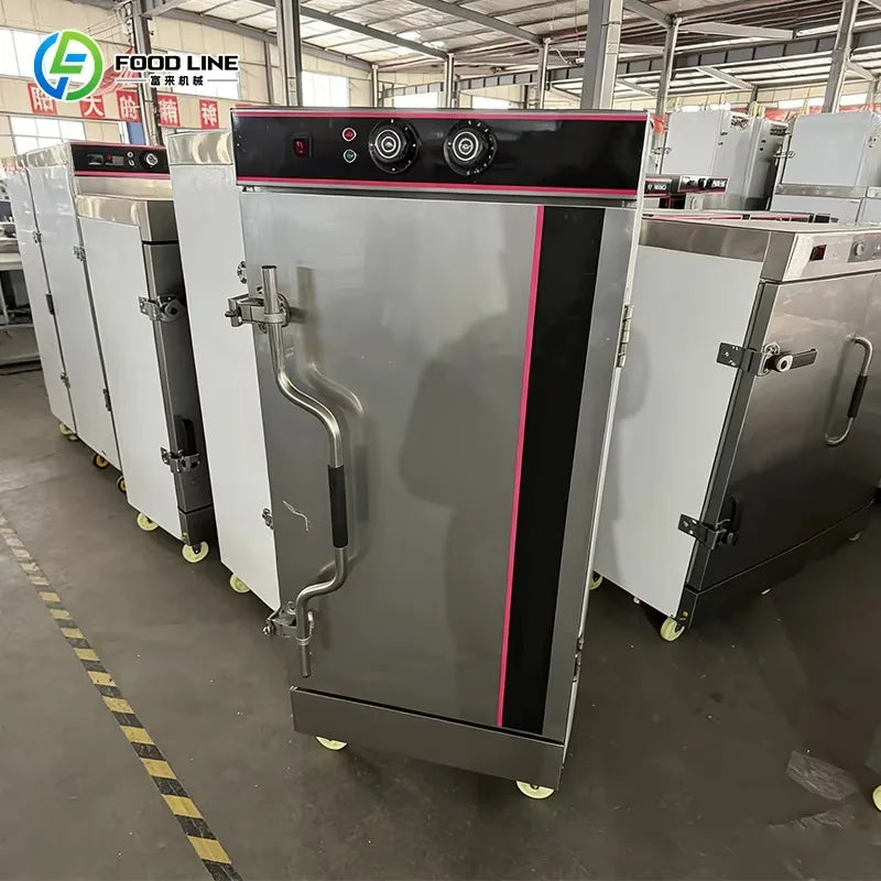Commercial Food Steaming Cabinet  Stainless Steel Cooking Equipment for Catering Kitchen