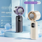 Xiaomi 2025 Electric Fan Portable Turbo Fan Rechargeable Cooling Handh