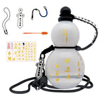 Vintage Chinese Retro-Inspired Gourd Water Bottle Water Kettle Gourd Sports Water Bottle Travel Water Bottle for Game Player