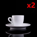 Nuova Point Classic Esp Espresso Cup And Saucer Set Professional Competitive Level Thicken Bone China Coffee Mugs And Plate Set