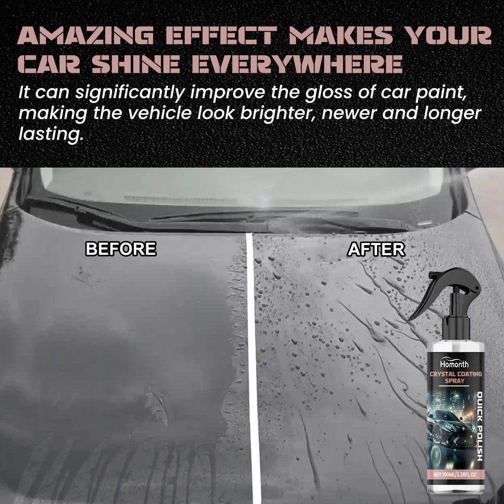 Automotive Coating Ceramic Spray To Clean Water Stains And Dirt To Red