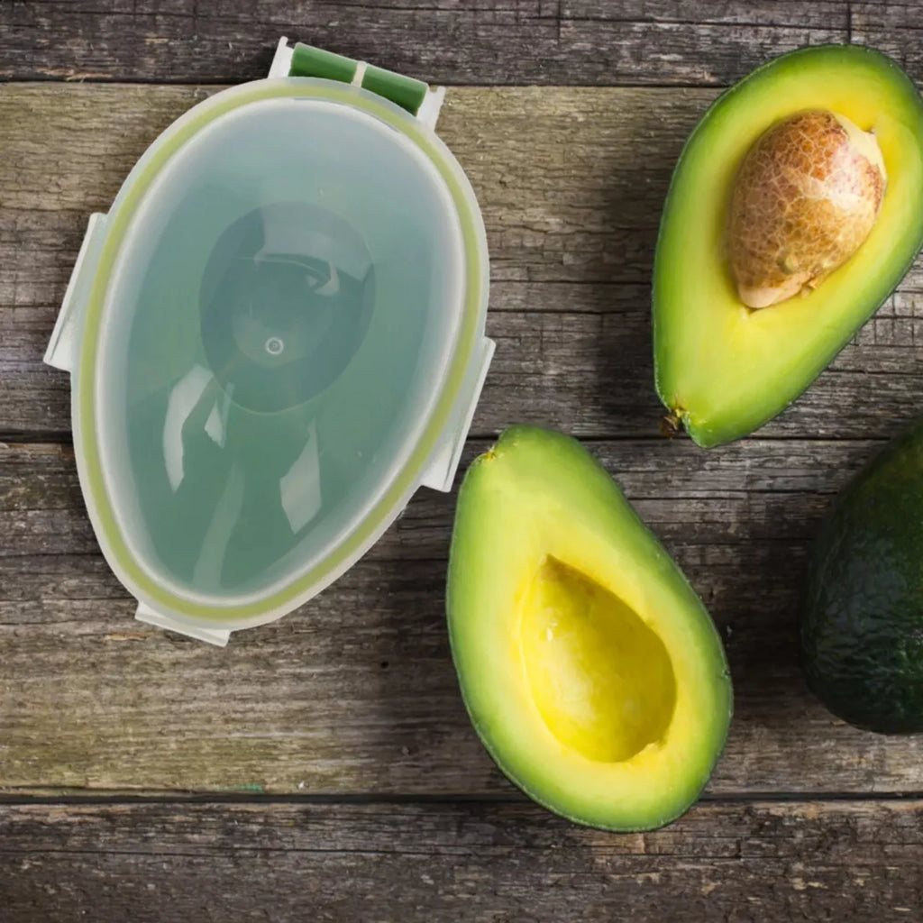 Kitchen Food Storage Box Avocado Space Saving Container Vegetable Organizer Reusable Plastic Fruit Containers Vegetable Crisper