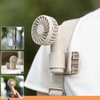 Mini Clip Fan Portable Clip on Umbrella Fan Backpack Waist Fan For Out