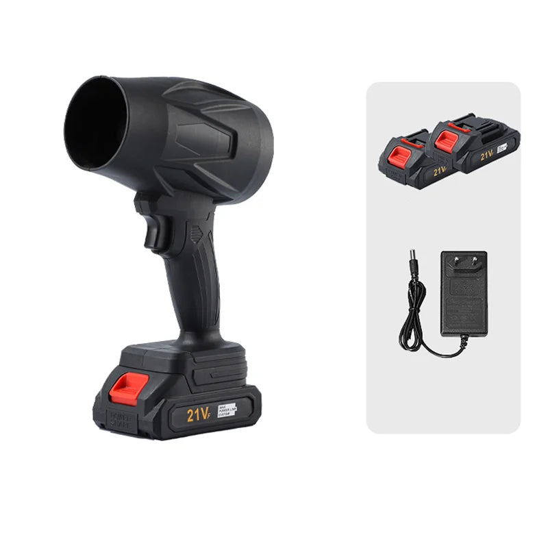 New Brushless High Power Turbo Fan Blowers Electric Handheld Jet Fan Snow Leaf Dust Blowing Tool for 21V Battery Dropshipping