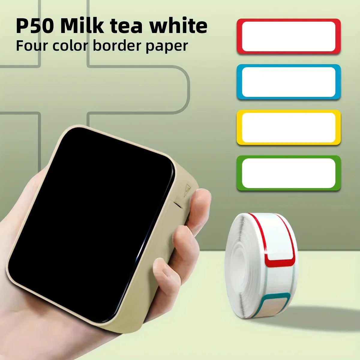 Marklife P15 Thermal Label Printer Similar as D11 D110 D101 Labeling Machine Wireless Bluetooth Label Maker With Label Sticker