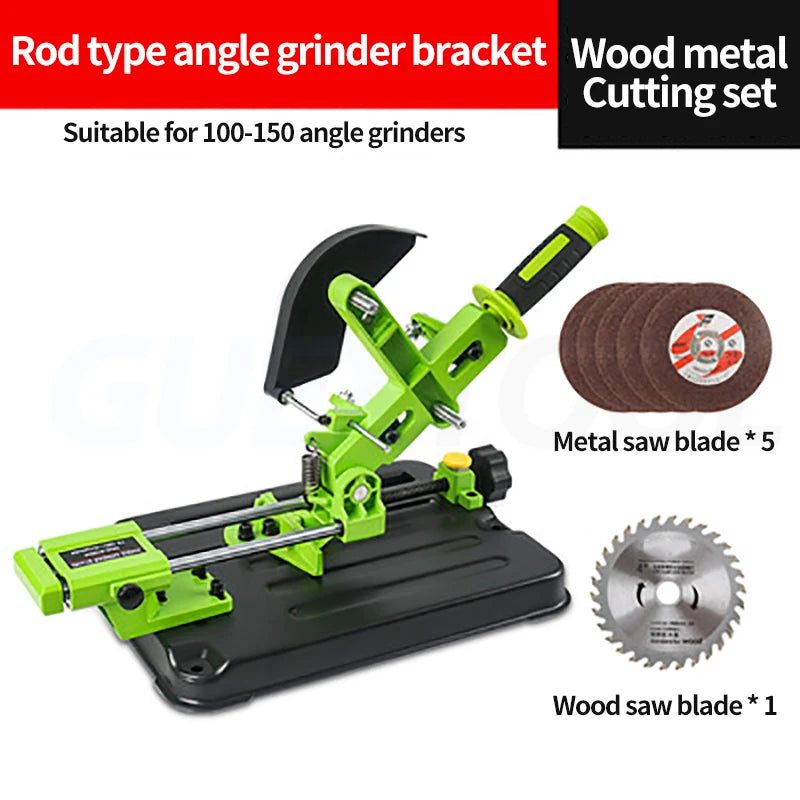 Angle Grinder Fixed Bracket Draw-bar type Polishing Machine Conversion Cutting Machine Table Angle Grinder Mounting Stand Tool