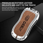 Alloy Car Remote Key Fob Cover Case Holder for Geely Tugella 2020 Azkarra Xingyue Boyue Pro Atlas Pro Gili Tugella Accessories