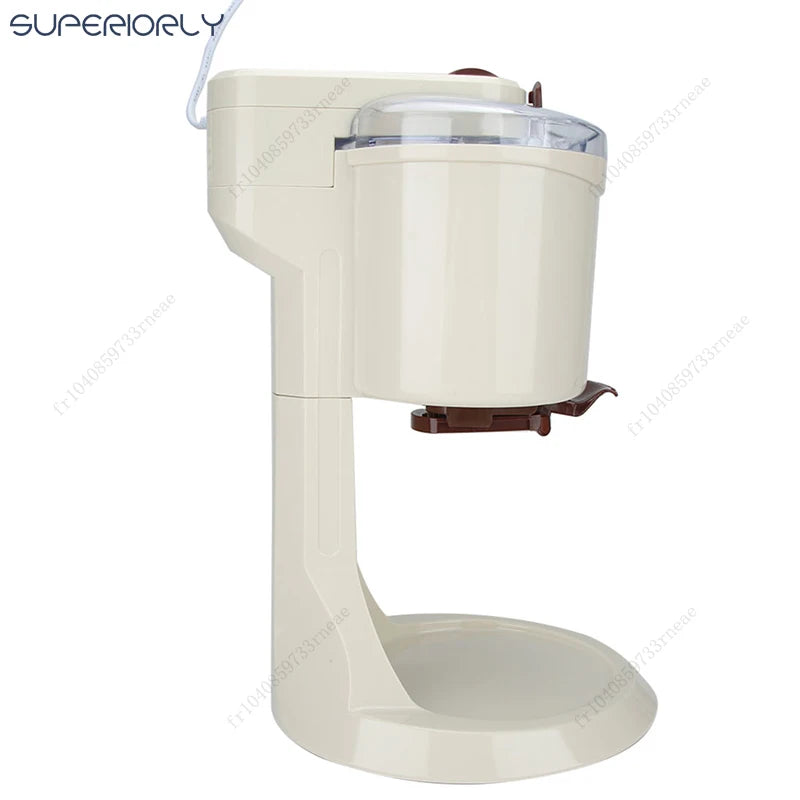 1L ice cream machine Manual automatic desktop simple operation large capacity mini soft ice cream machine household