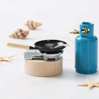 4Pcs/Set 1/12 Dollhouse Miniature Kitchen Toys Alloy Gas Stove Tank Utensils Tool Miniature Food Girls Toys for Children