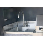 Customized Outdoor Kitchen Gas Grill Kitchen Cabinet and BBQ Grill With Shed Outdoor Kitchen Modules