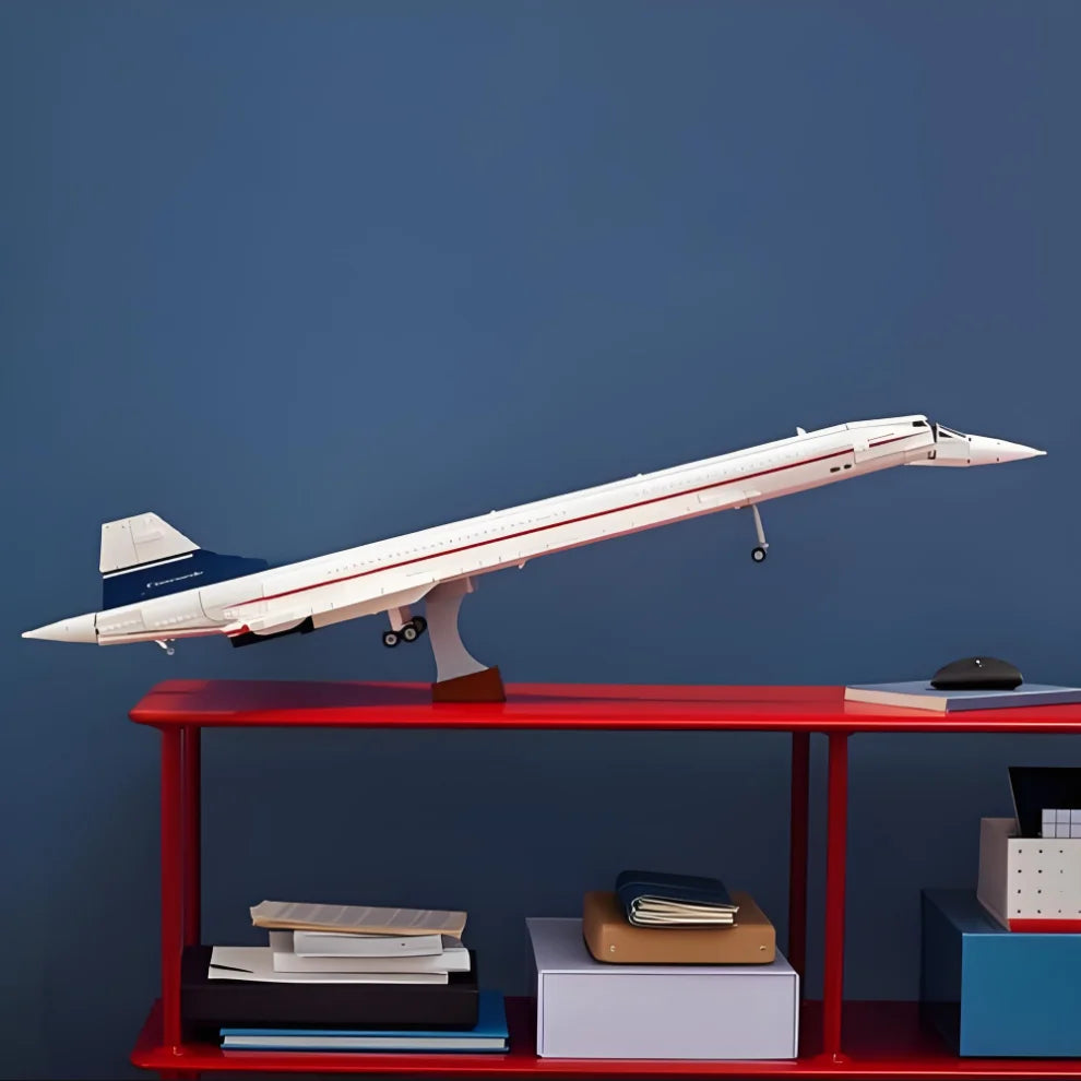 2025 Airbus Concorde Building Kit Supersonic Airliner Shuttle 10318 Model Toy for Kids Birthday Gift | AlluCanFind