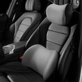 Car Seat Neck Pillow Adjustable Lumbar Support Headrest Waist lumbar Cushion Car Seat Memory Foam Car Travel Interior Accessorie