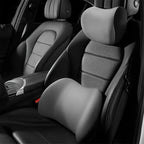 Car Seat Neck Pillow Adjustable Lumbar Support Headrest Waist lumbar Cushion Car Seat Memory Foam Car Travel Interior Accessorie