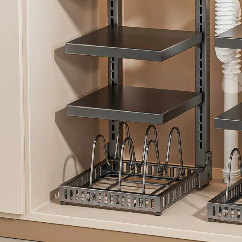 Dish Sink Storage Shelves Under Desk Cabinets Support Kitchen Storage Shelves Spices Sheds Cuisine Accessoires Kitchen Items