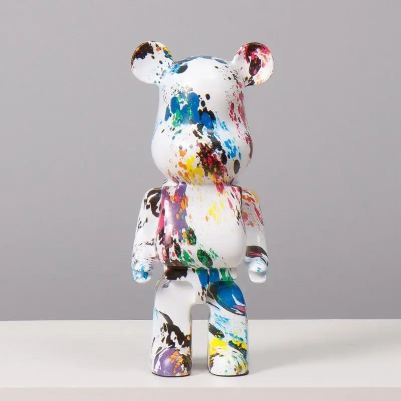 28-35CM Bear Figurines Home DecorationAccessories Modern Stvle Desk DecorationNordic Home Decor Living Room DecorationStatue