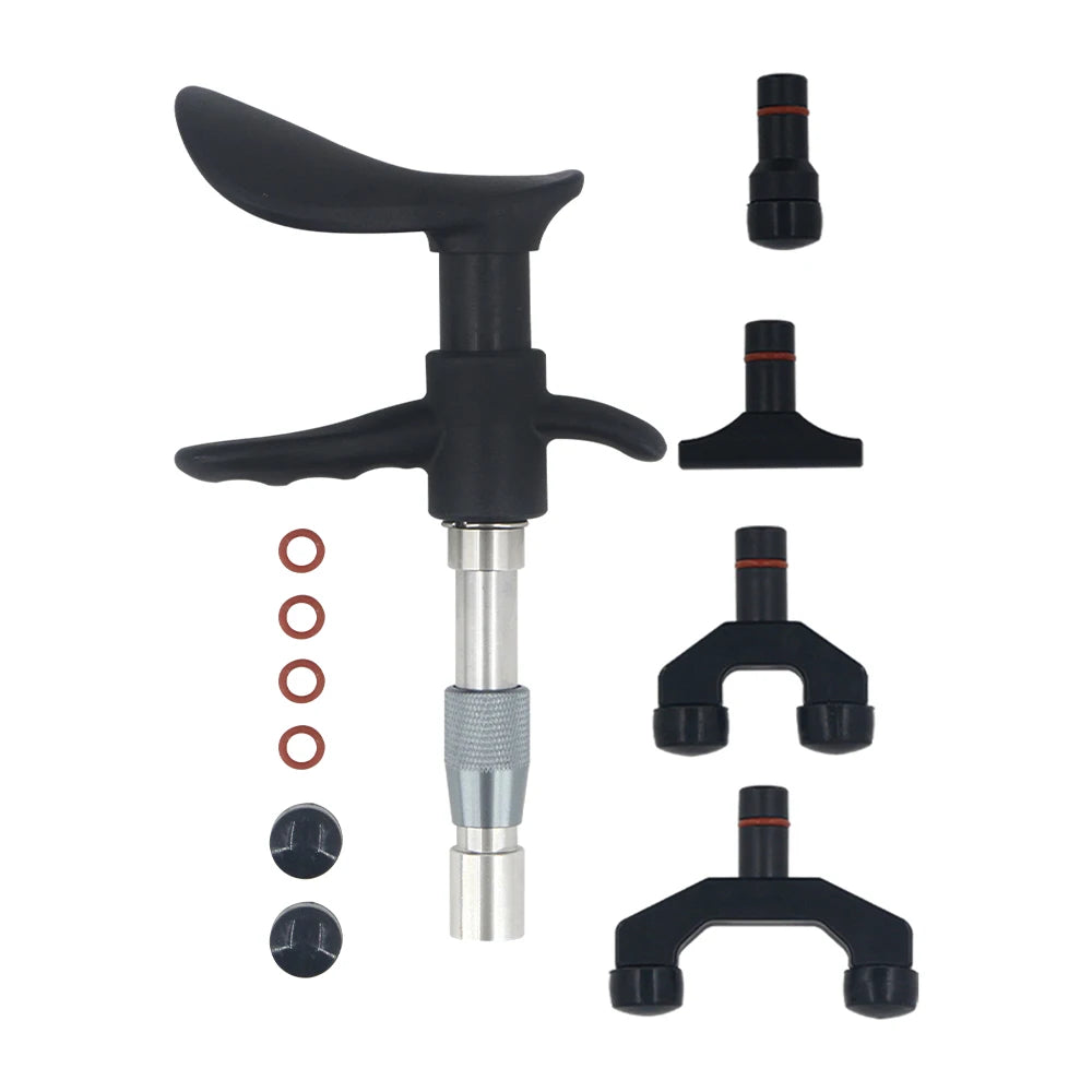 Chiropractic Adjusting Tool Manual Activation Therapy Spine Correction Tool 4 Heads Chiropractic Gun Spinal Adjustment New