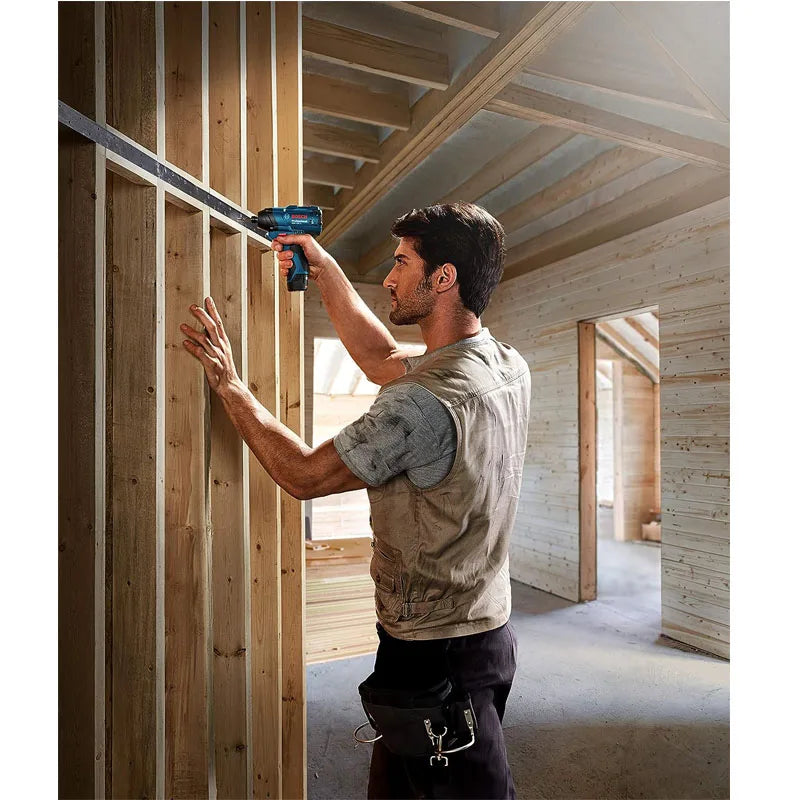 BOSCH GDR 120-LI Impact Driver 12V Cordless Rechargeable 1/4in 100Nm Electril Screwdriver Wrench Power Tool Bare Machine
