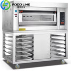 Kitchen Bakery Equipment Cooking Baking Gas &Electric Bread Toasters Cake Pizza Oven on Sale