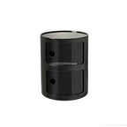 Nightstands Modular Bedside Table Round Large-capacity Storage Bedside Small Cabinet Bedroom Simple Storage Narrow Side Cabinet