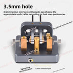 1Pcs Xiegu Electric Key VK-6 Short Wave Wireless Automatic Key, Morse Code Radio Transmission Key Aluminum Alloy Base