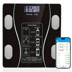 Smart Body Fat Scale - Wireless LED Digital Bathroom Weight Analyzer | AlluCanFind