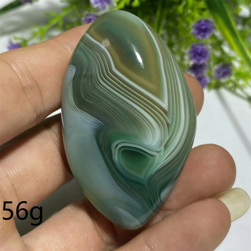 Green Agate Natural Irregular Playthings Small  Stone Healing Crystals Quartz Mineral Craft Decor Accessories Gift