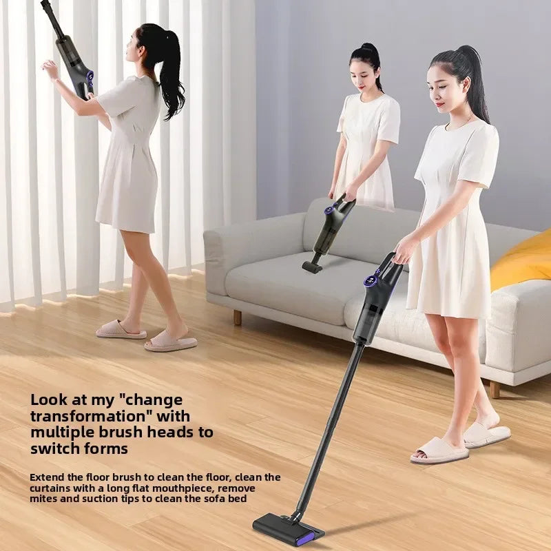 New 15000PA Portable Cordless Vacuum Cleaner 120W High Suction USB Rechargeable Cordless Home Vacuum Cleaner Mopping Machine