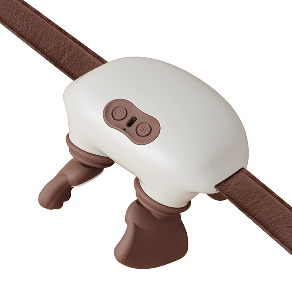 Neck Shoulder Massager Kneading Shiatsu Massager Shawl Kneading Spine Back Muscle Relaxer Trapezius Neck and Shoulder Massage
