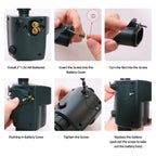Solar Motion Sensor Sprinkler Eco-friendly Jet Spray Animal Repeller with Solar Panel Garden Pest Bird Control Repellent