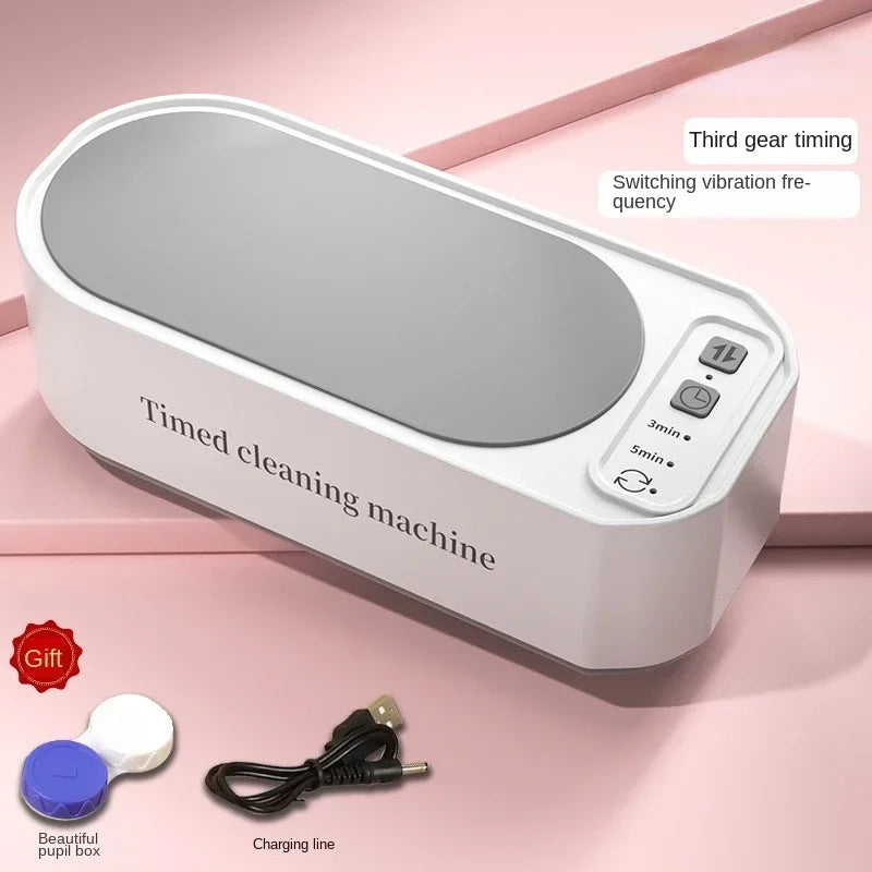 High Frequency Ultrasonic Clean Timing Ultrasonic Glasses Cleaning Ultrasound Jewelry Cleaner Machine for Jewelr and Toothbrush
