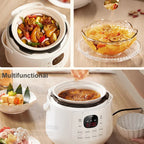 SUPOR 2.3L Electric Pressure Cooker Mini Portable Rice Cooker Smart 220V Home Kitchen Appliance For 1-4 People SY-23YC2318Q