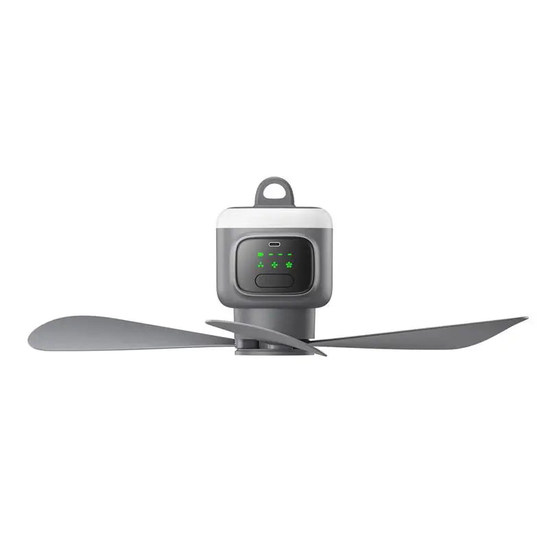 Ceiling Fan Camping Tent Air Circulator Cooler 12000mAh USB Rechargeab