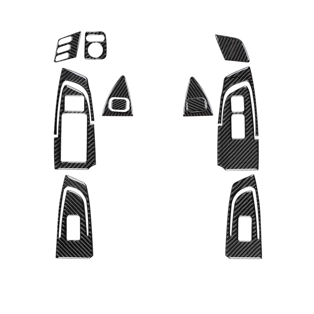 Brand New ABS Carbon Fiber Decorative Car Various Parts Cover Trim Sticker For ACURA TSX 2009-2014 Interior Accessories Stickers