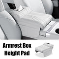 For Haval H9 2rd 2024 2025 Car Armrest Box Height Increase Pad Car Armrest Box Storage Bag Car Leather Protective Cover