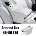 For Haval H9 2rd 2024 2025 Car Armrest Box Height Increase Pad Car Armrest Box Storage Bag Car Leather Protective Cover