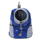 New Portable Double Shoulder Pet Carrier Backpack - Outdoor Travel Mesh