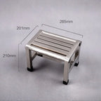 Simple Stainless Steel Stool Multi Functional Furniture Shoe Changing Stools Bath Footstool Portable Fishing Bench 걸상