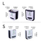 Kitchen Trash Can Portable Foldable Large Car Waste Bin For Bathroom Kitchen Cabinet Door Wall-mounted Kitchen Storage Boxes
