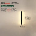 Outdoor LED Wall Lamp - Long, IP65 Waterproof, for Garden, Balcony, Entrance, Staircase | AlluCanFind