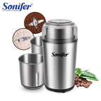 Detachable Electric Coffee Grinder Dry&Wet 2 In 1 Grass Nuts Herbs Grains Pepper Spice Flour Mill Coffee Beans Grinde Sonifer