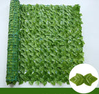 Artificial Leaf Privacy Fence Screen  Fake Hedge Panels Balcony Screen Ivy Leaves Fence Screen for Wall Garden Patio Decor
