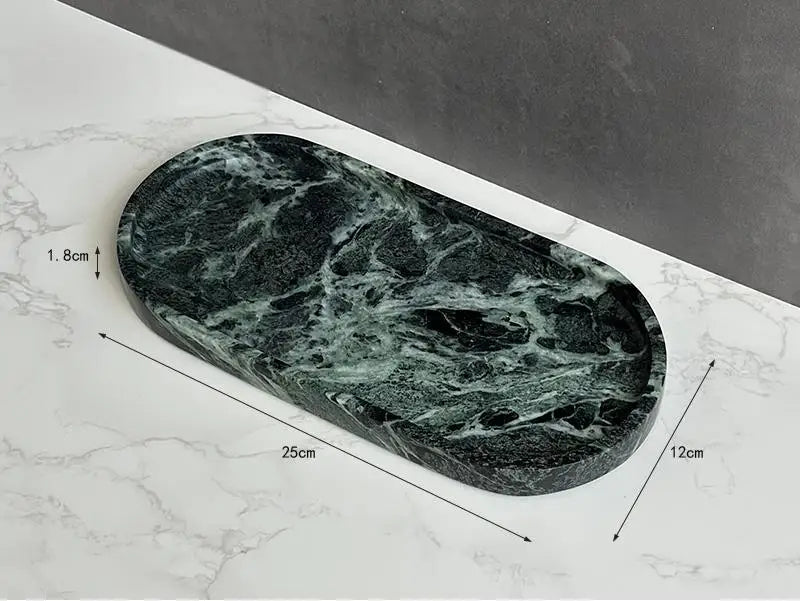 Luxury Marble Bath Set: Shampoo Bottles, Tray & Canister Organizer, Natural Stone Accessories for Home & Hotel Bathroom Decor