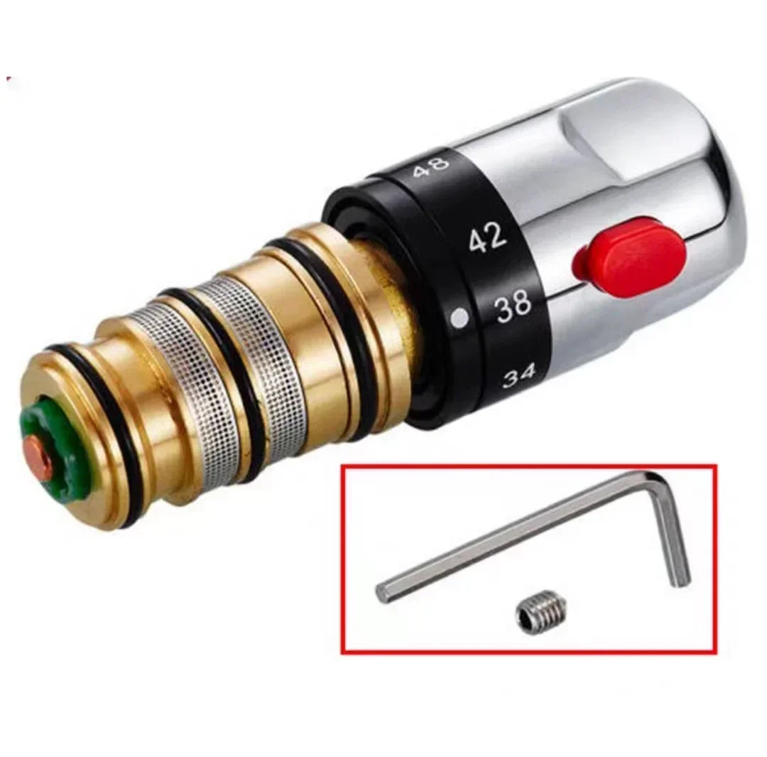 Brass Thermostatic Mixer Valve for Bathroom & Water Heater