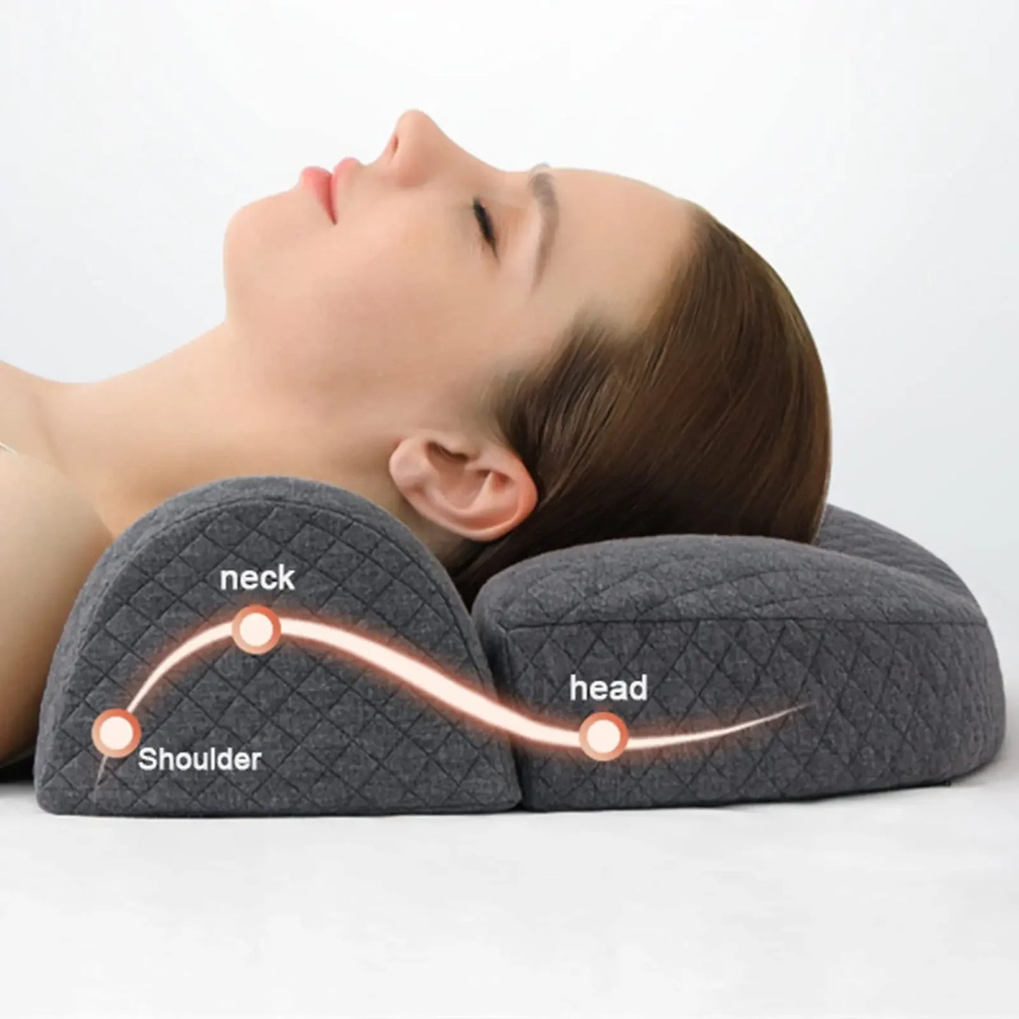 Memory Foam Massage Sleeping Pillow