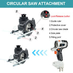 Compatible MAKITA 18V Brushless Jig saw & drill screwdriver Reciprocating/circular saw chainsaw oscillatingtool sander Combo kit
