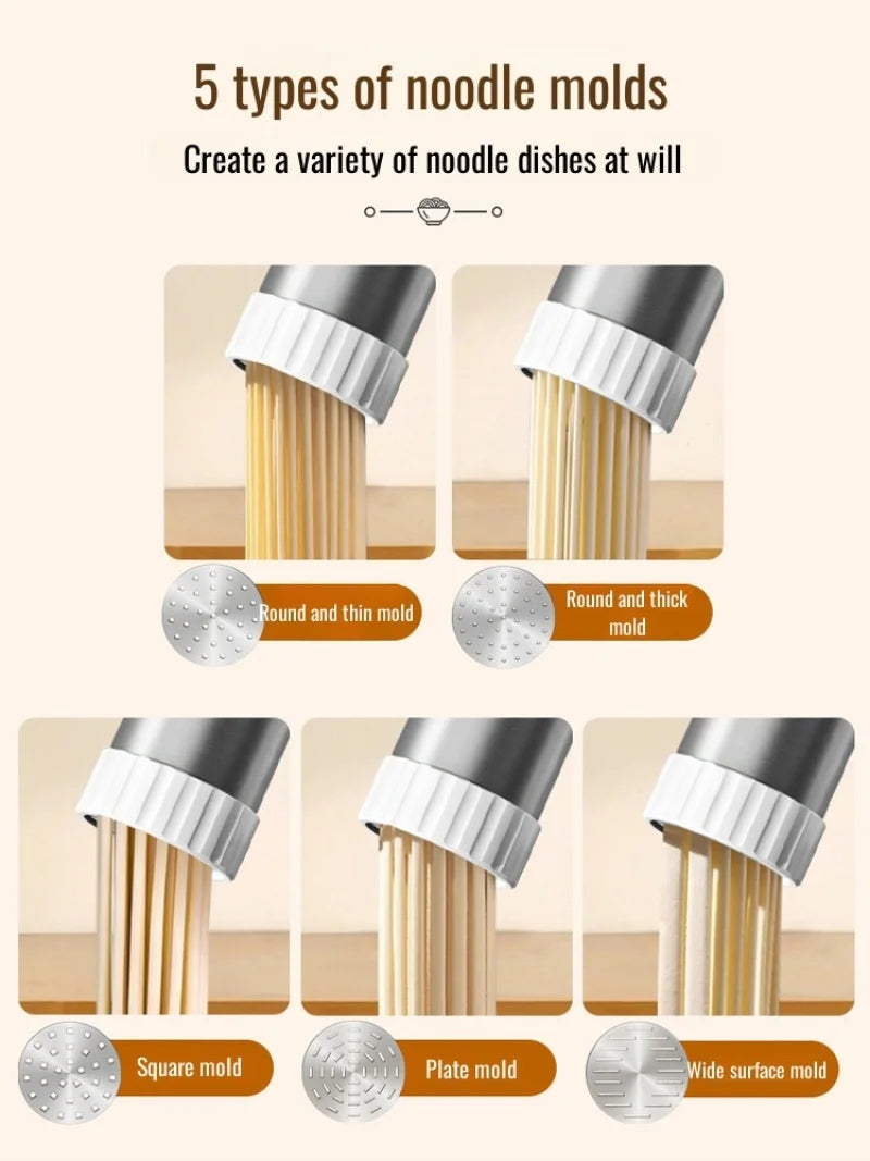 Home small pasta machine electric multifunction automatic pasta press handheld pasta machine