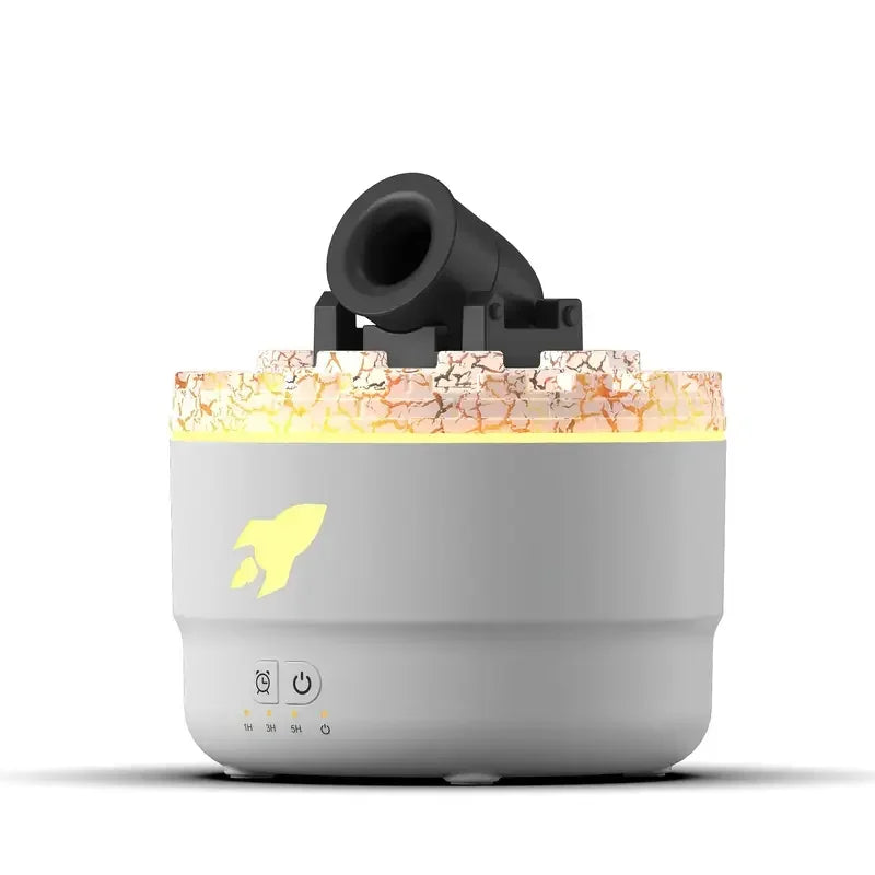 2025 New Creative Fort Aromatherapy Machine Household Lava Crack Humidifier Hotel Essential Oil Diffuser Aromatherapy Machine