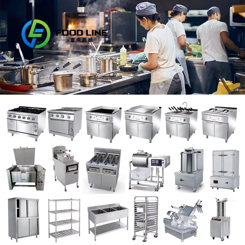 Customized Baking Equipment Kitchen Equipment Display Furniture for Shops and Bakeries